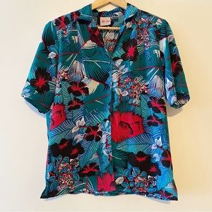 ✨SALE✨ TanJay Teal Hawaiian Shirt